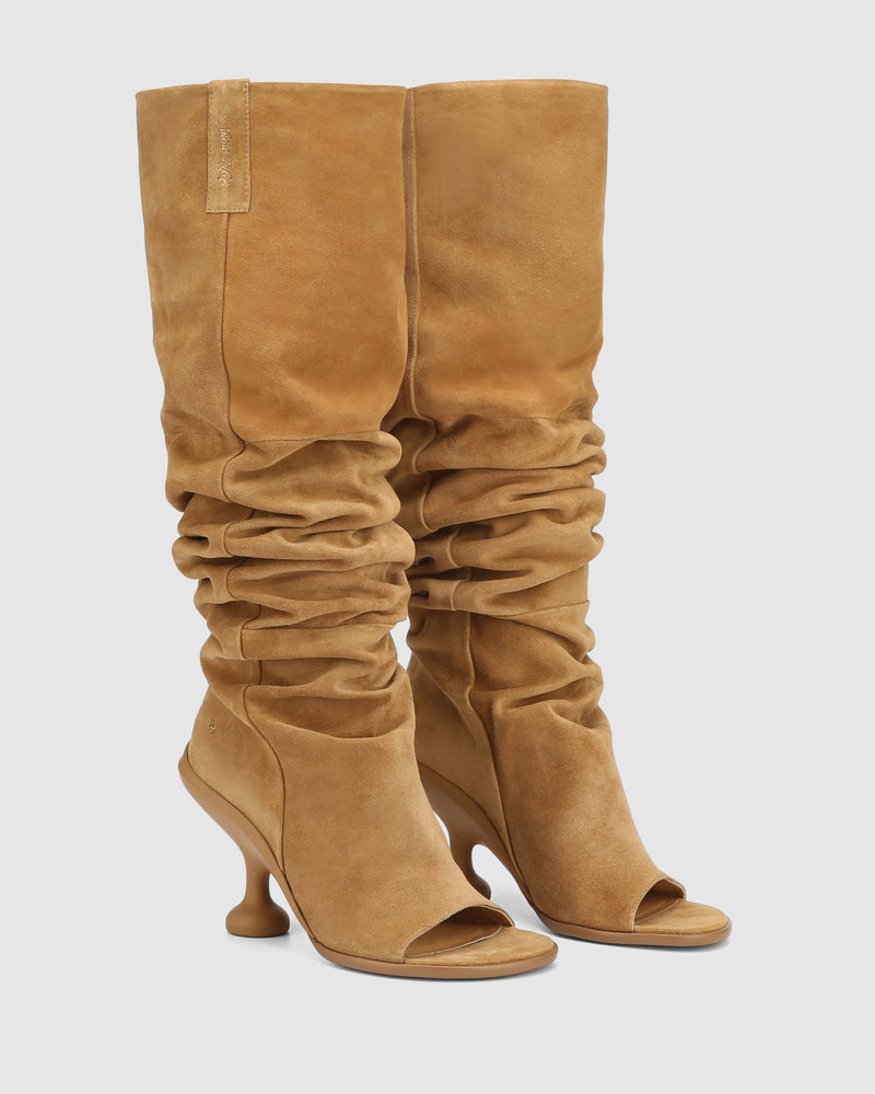 Kind Cow Suede Camel