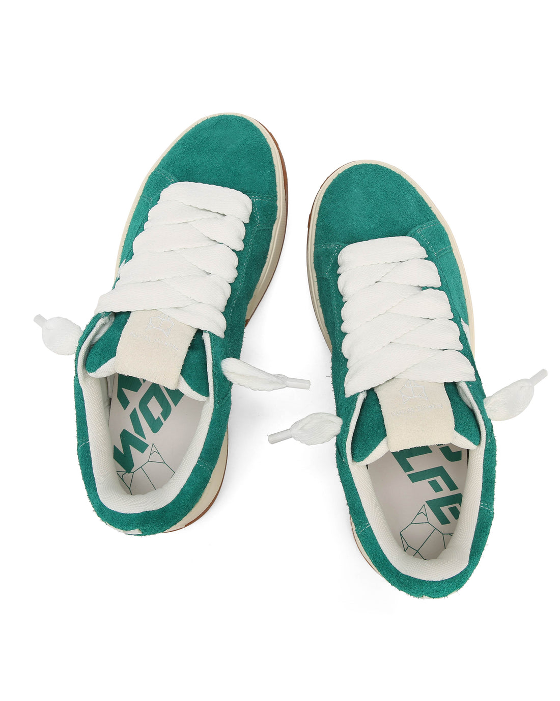 Kray Hairy Cow Suede Forrest Green