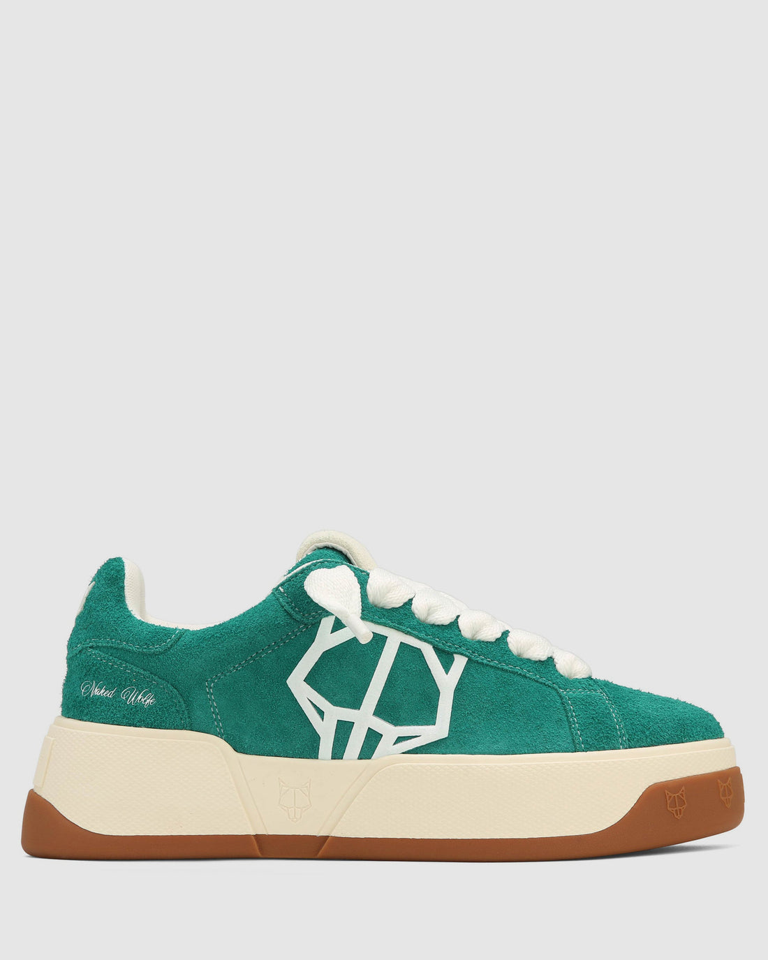 Kray Hairy Cow Suede Forrest Green