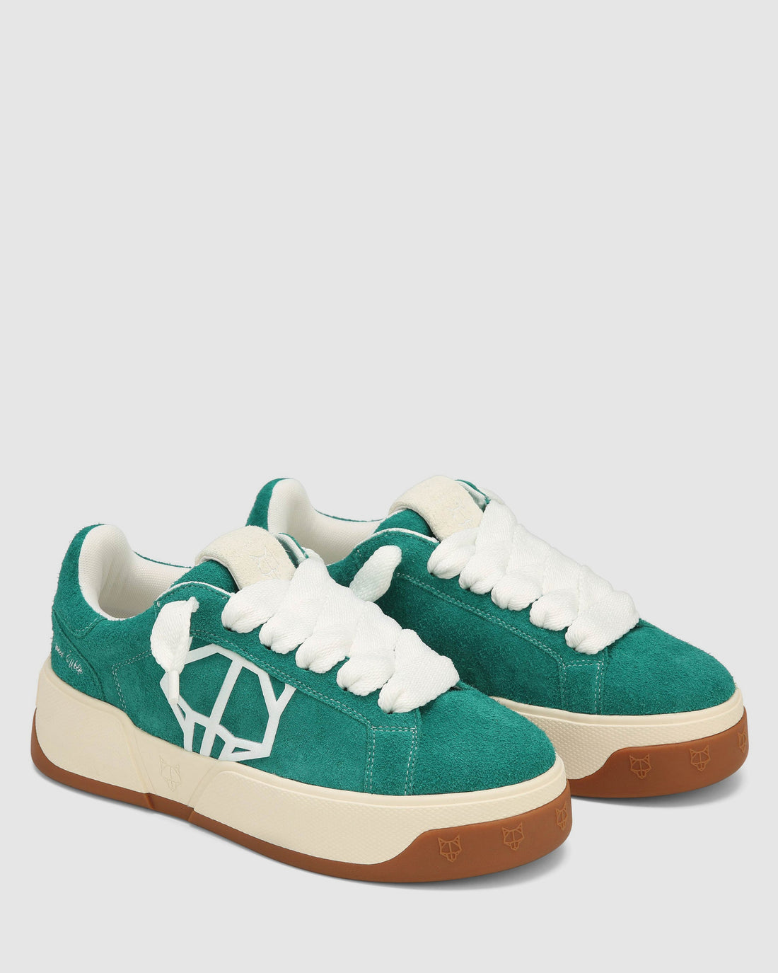 Kray Hairy Cow Suede Forrest Green