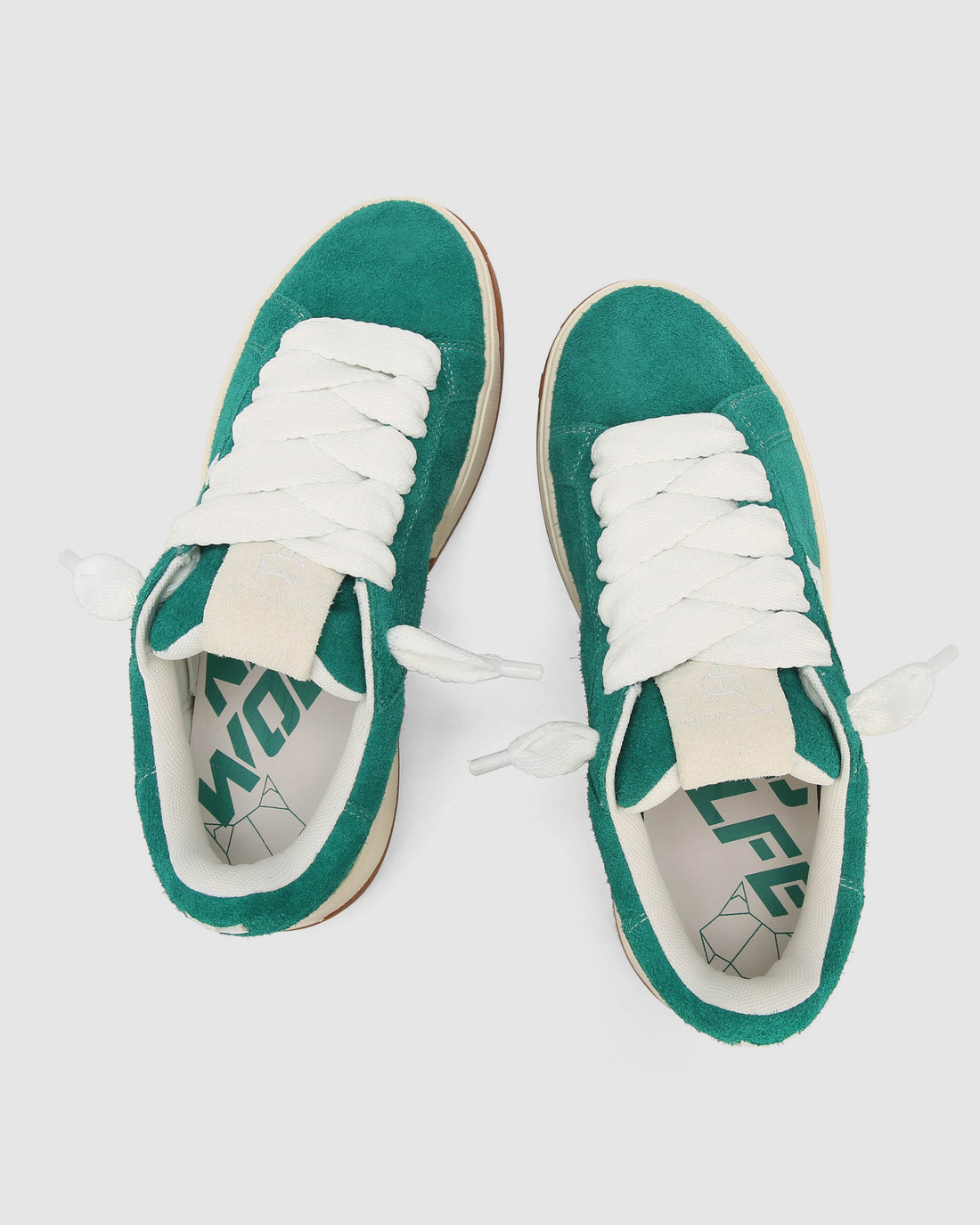 Kray Hairy Cow Suede Forrest Green