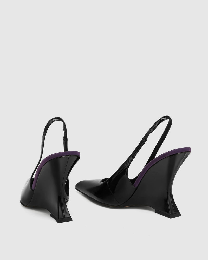 Laguna Black Patent Leather