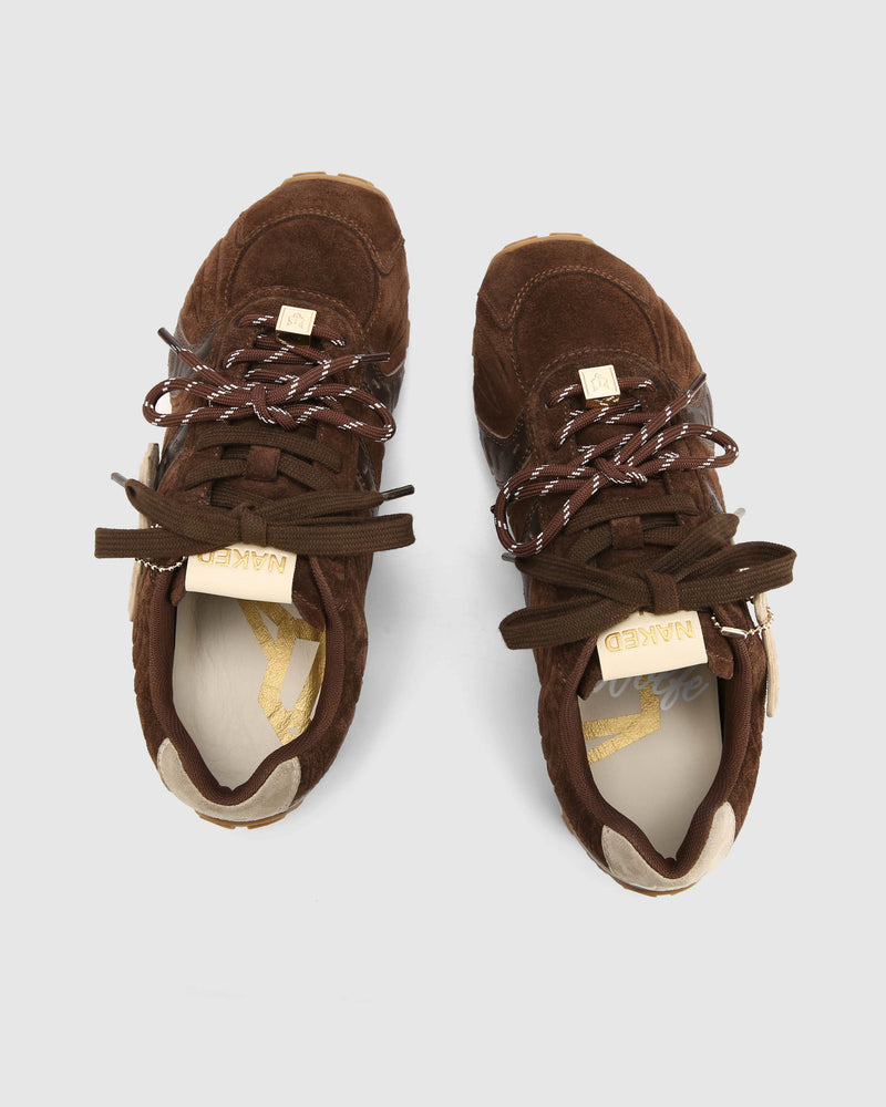 Lapse Brown Suede