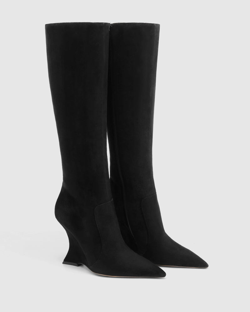 Las Vegas Black Suede