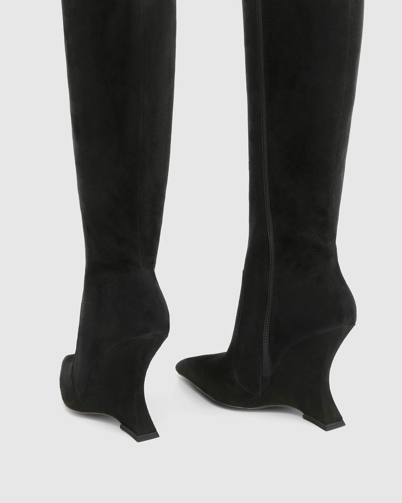 Las Vegas Black Suede