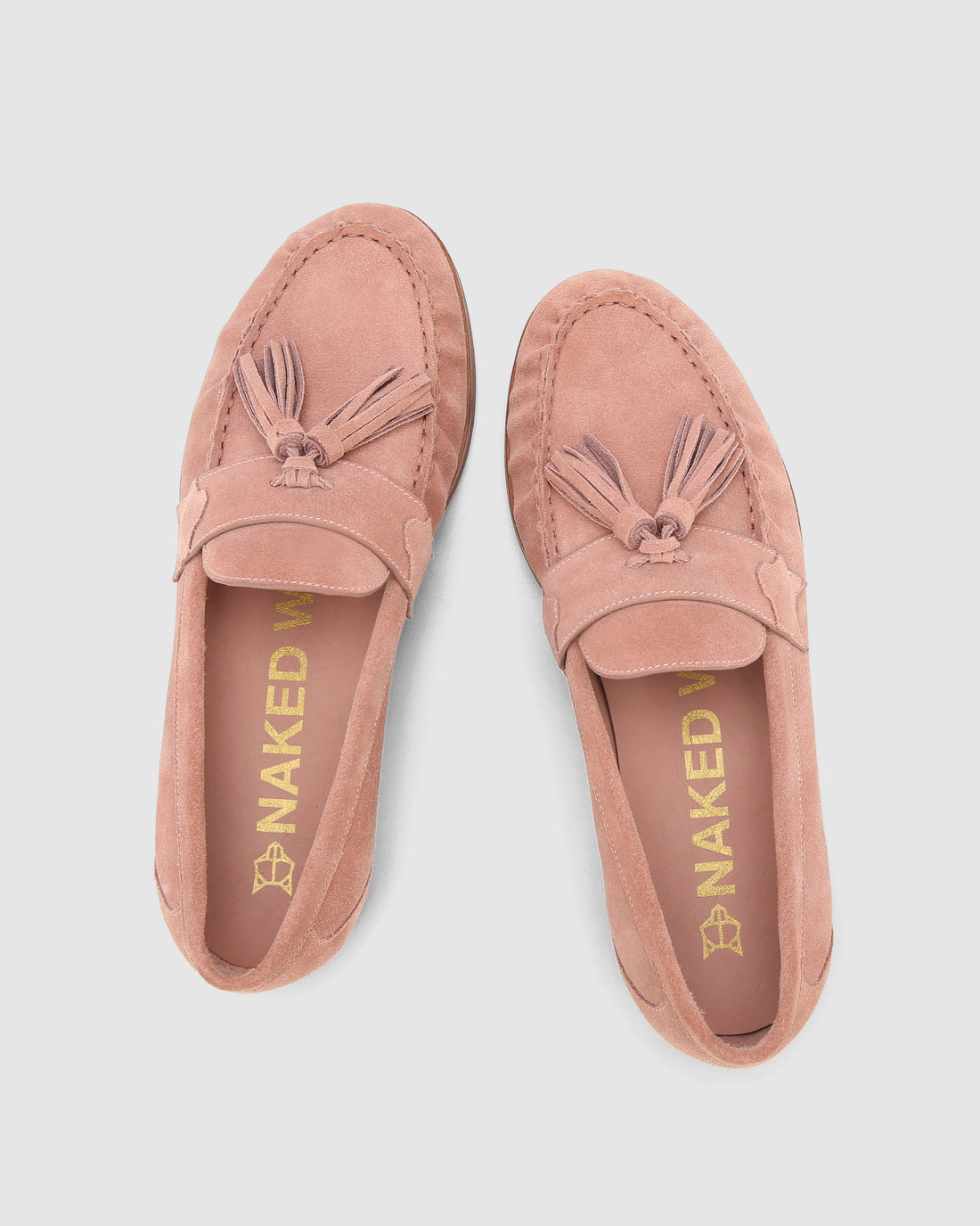 Lido Dusty Pink Cow Suede