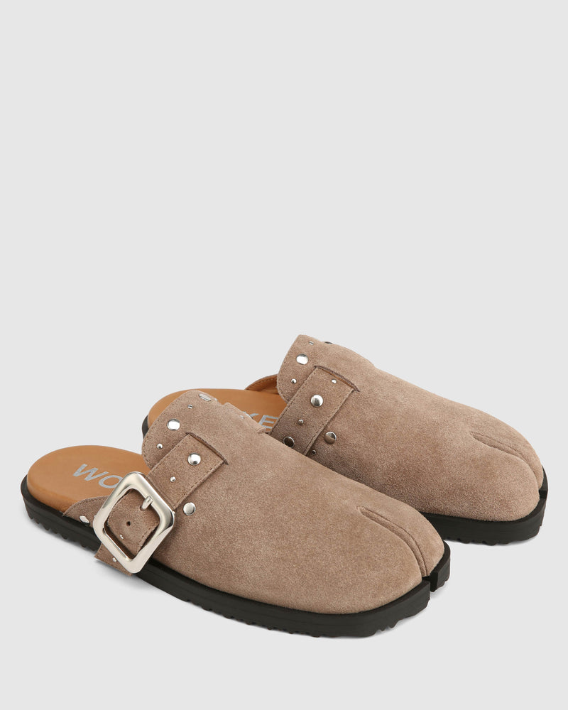 Lola Mushroom Suede