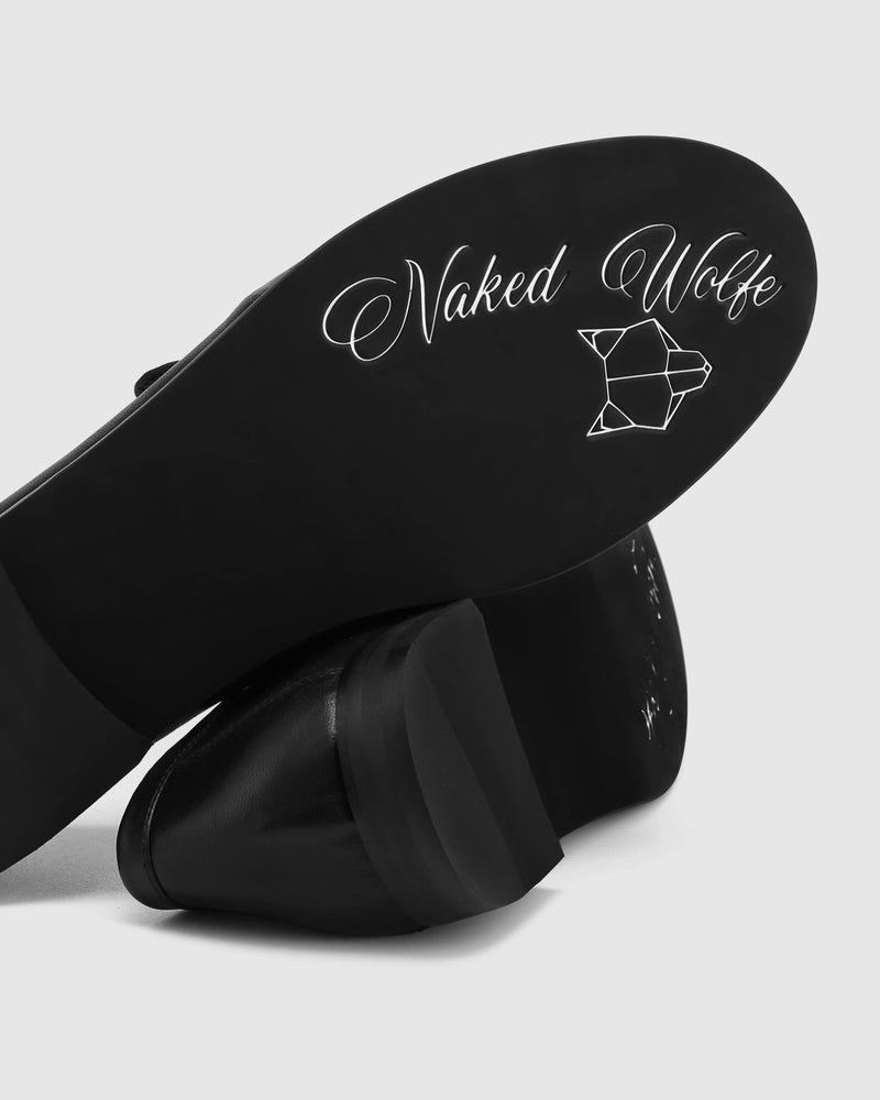 Love Loafer Black Leather