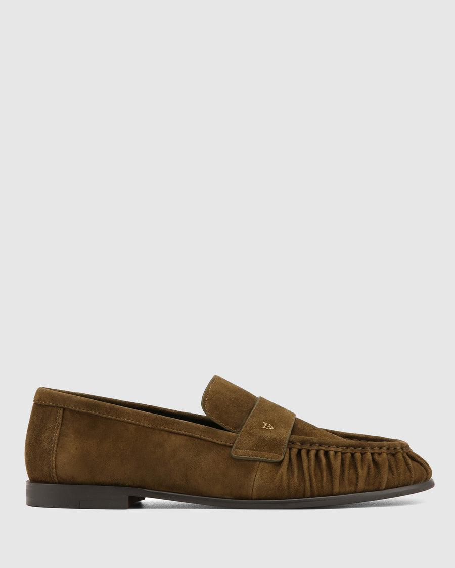 Love Loafer Khaki Suede