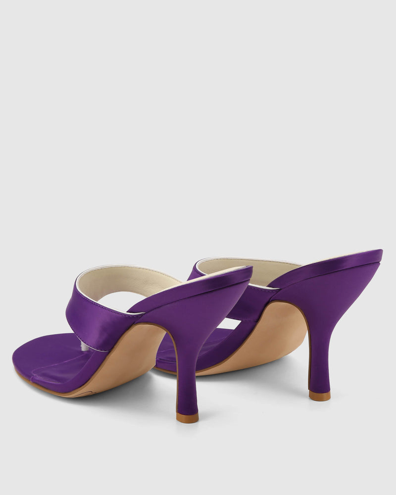Martine Purple Satin