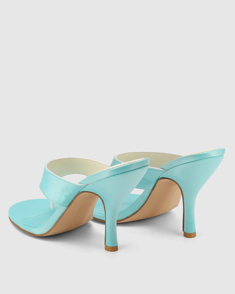 Martine Sky Blue Satin