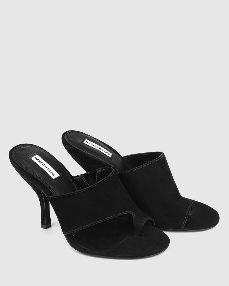 Maxime Black Suede