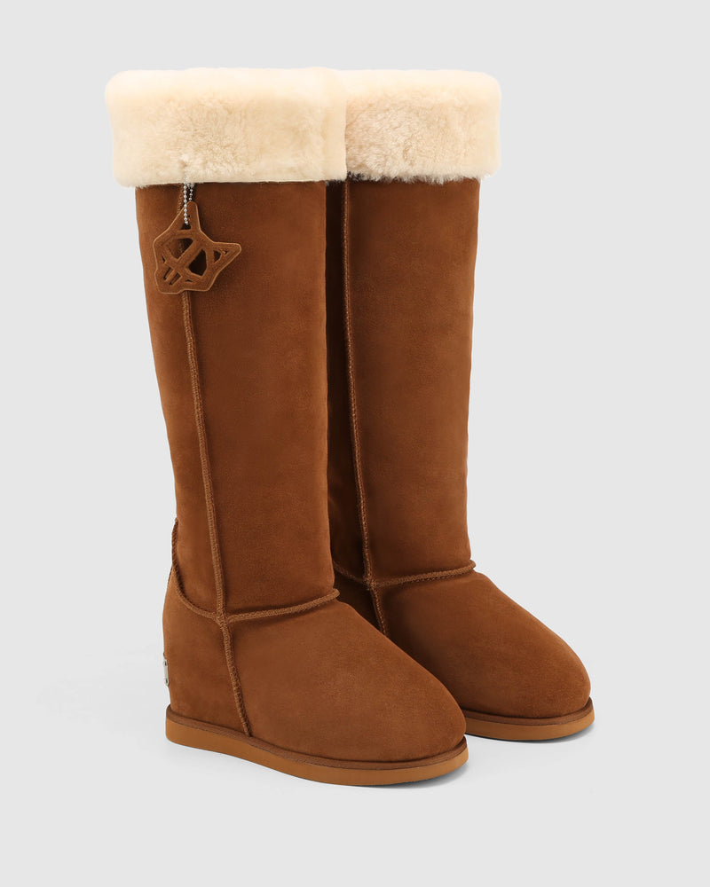 Melrose Tan Suede