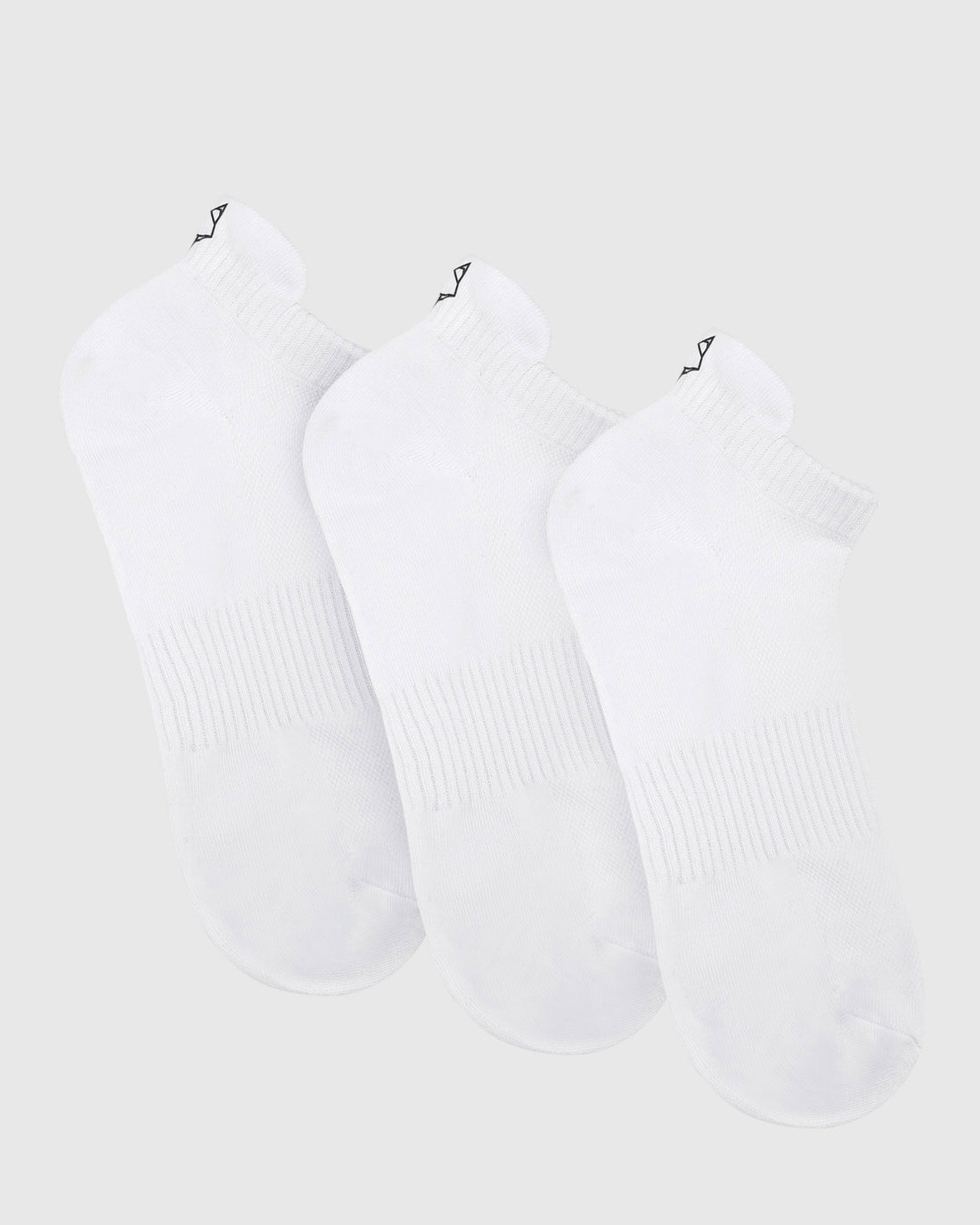 3 Pack Mens Egyptian Cotton Ankle Socks White