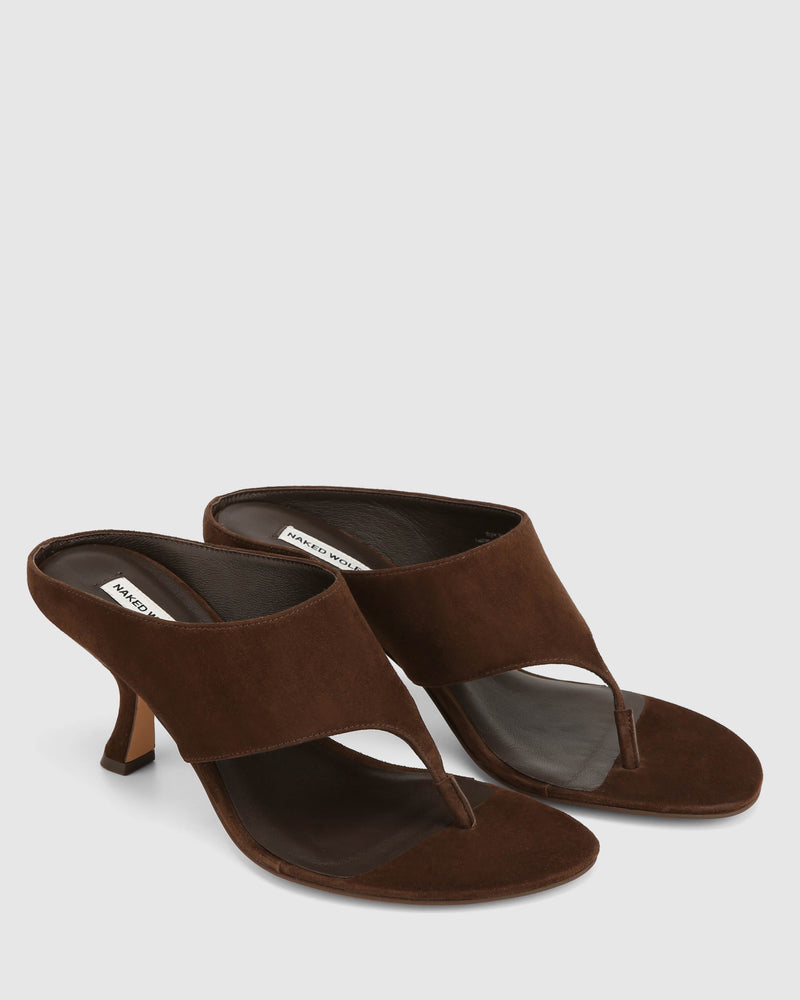 Mercer Brown Suede