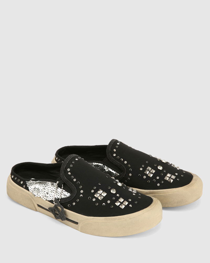 Military Black Stud