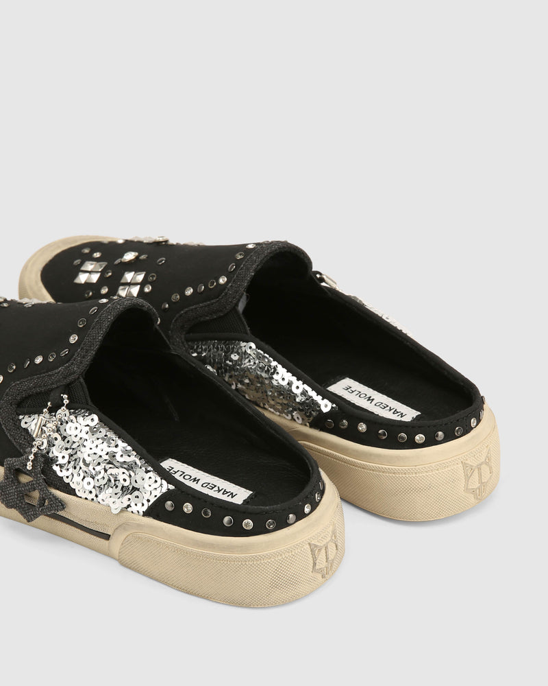 Military Black Stud