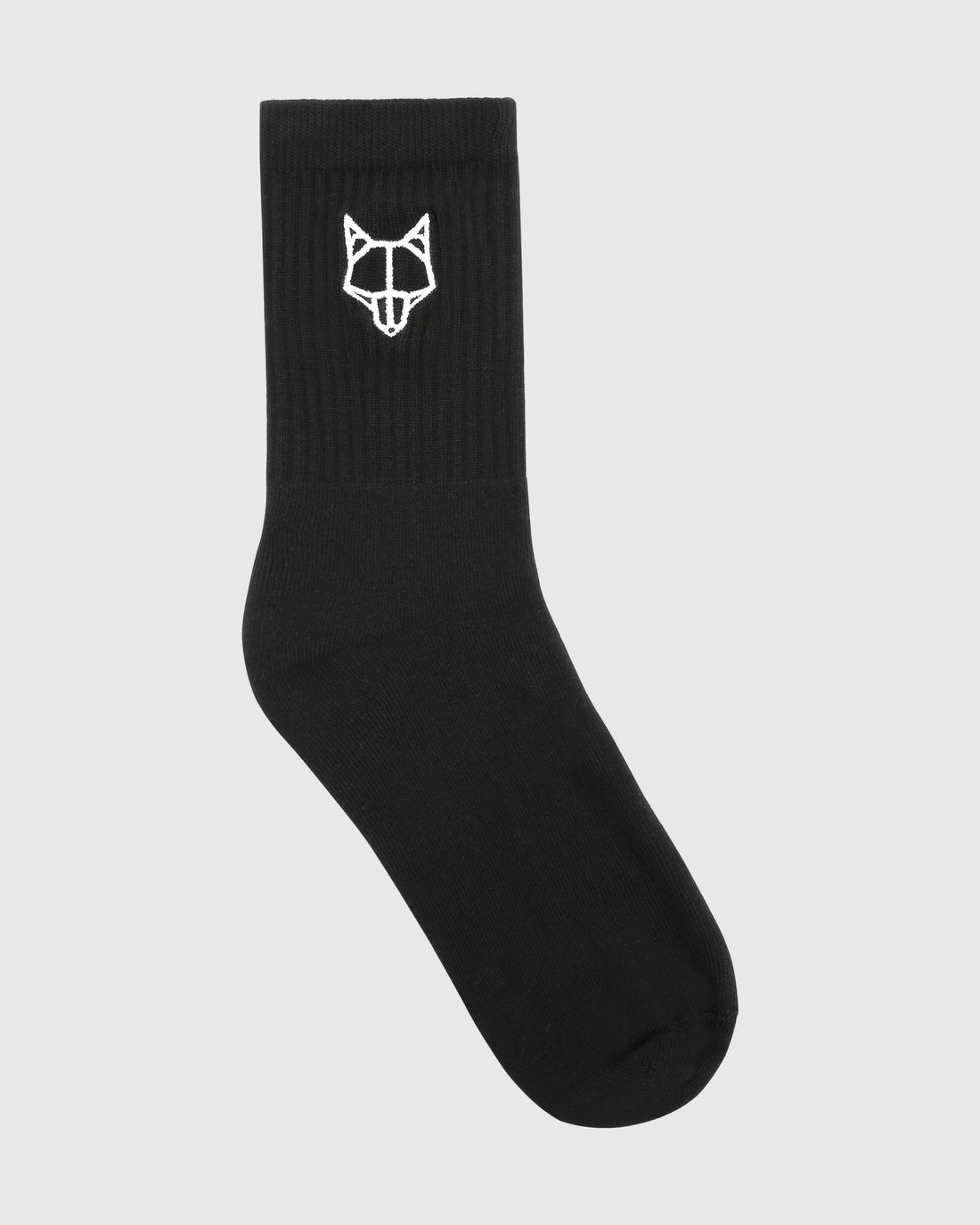 1 Pack Unisex High Ankle Socks Black