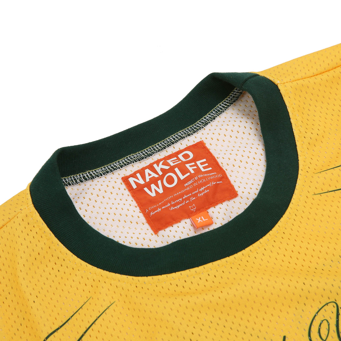 Naked Wolfe Jersey Top Yellow