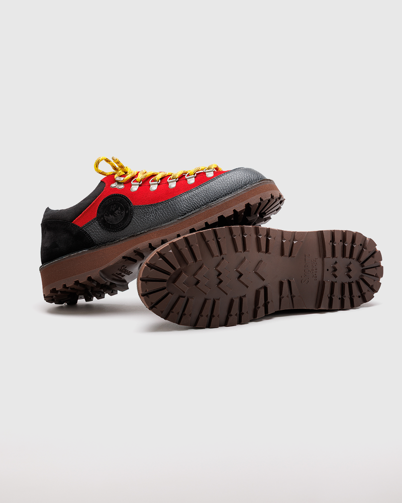 Glacier Red Suede