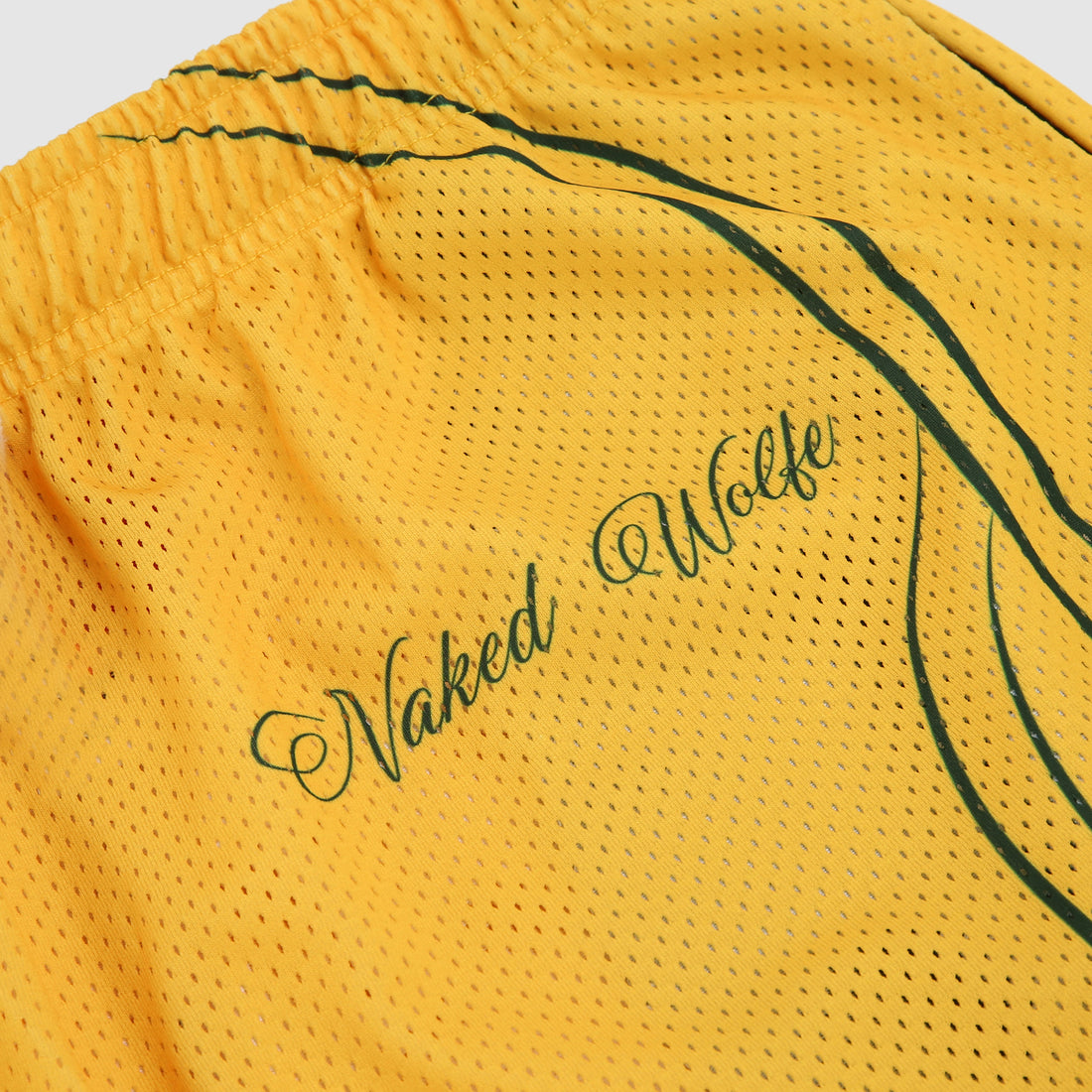 Naked Wolfe Jersey Shorts Yellow