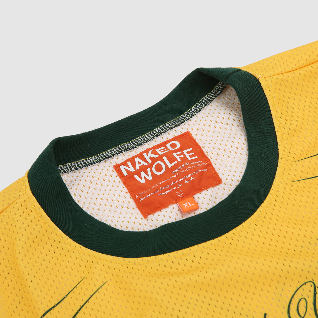 Naked Wolfe Jersey Top Yellow