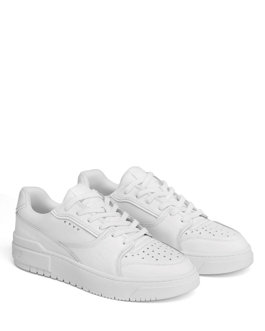 NW-01 Triple White Leather