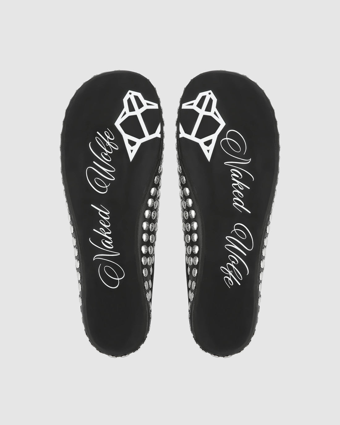 Pippa Black Studded Leather