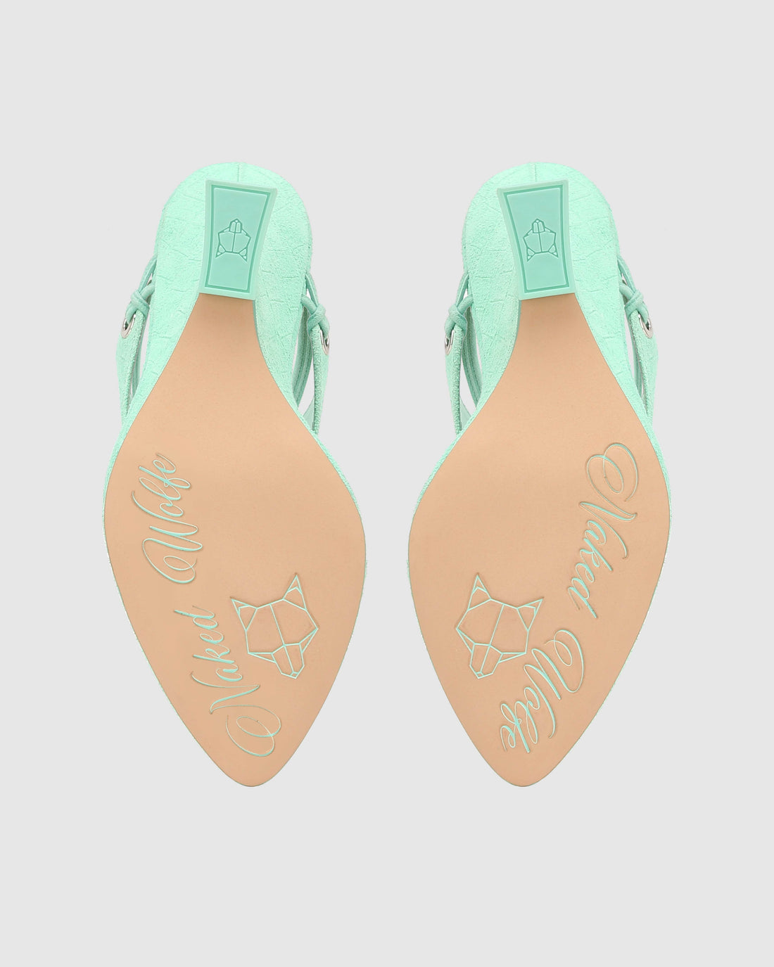 Rampage Mint Croc Suede