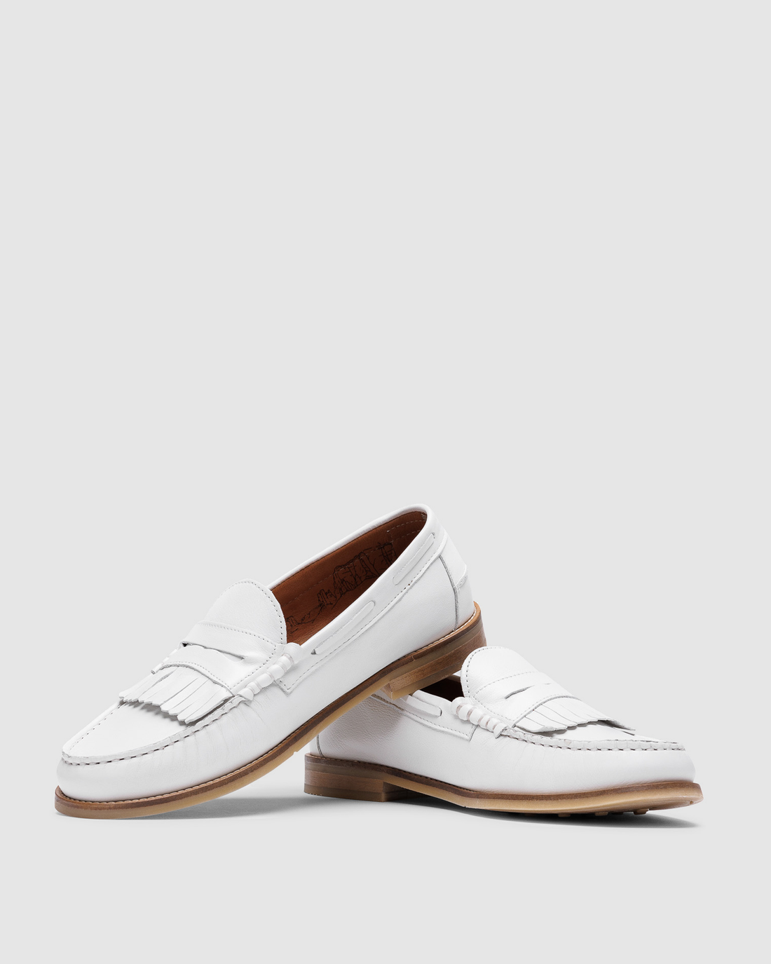Ravello White Leather