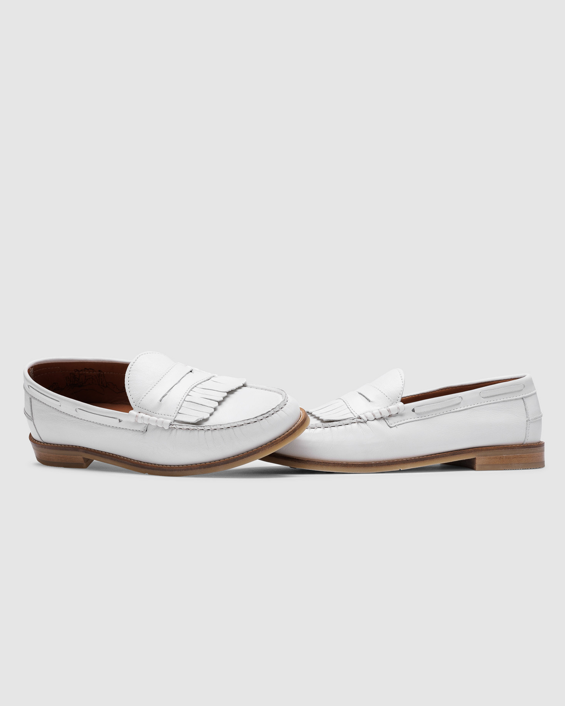 Ravello White Leather