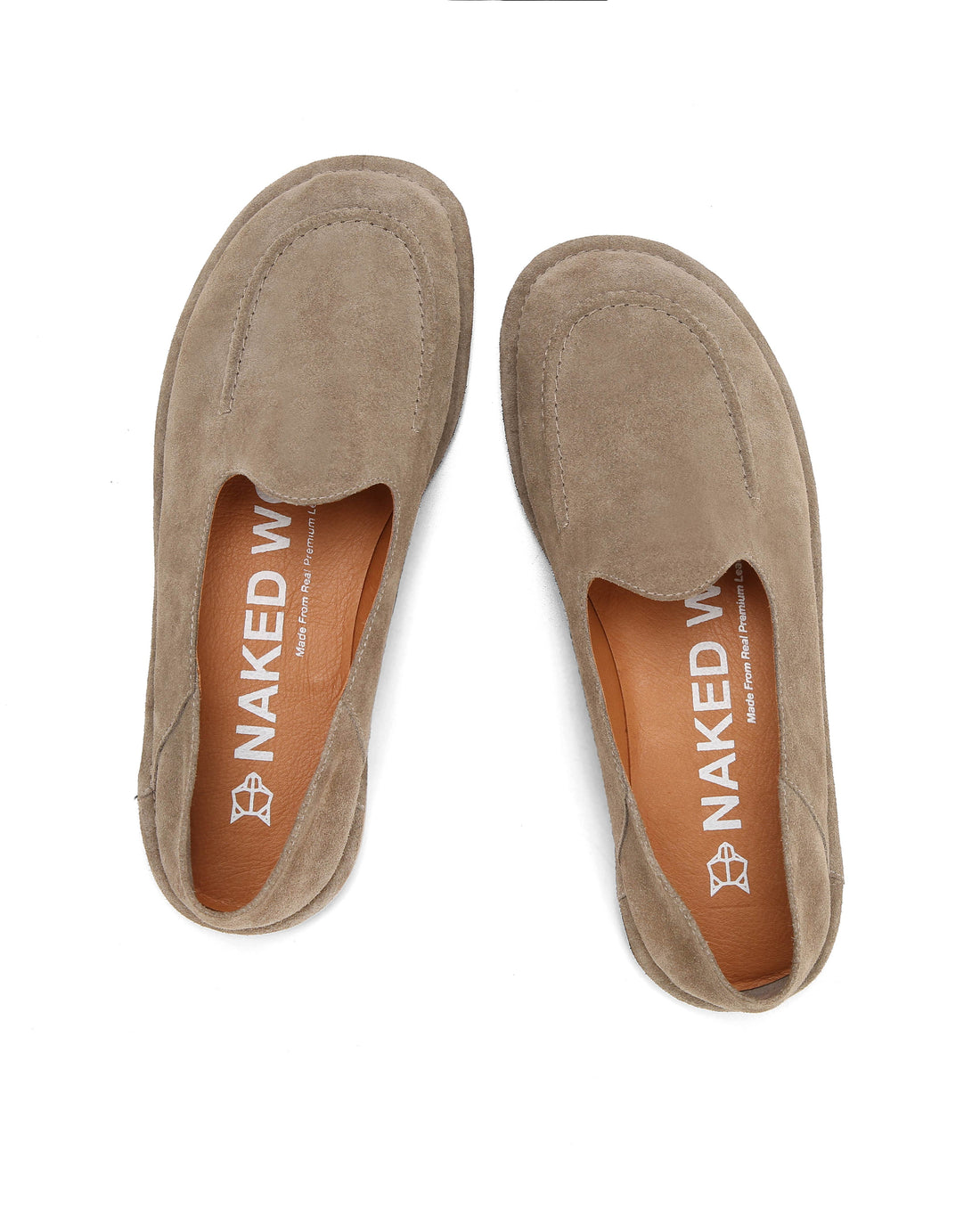 Reef Taupe Suede