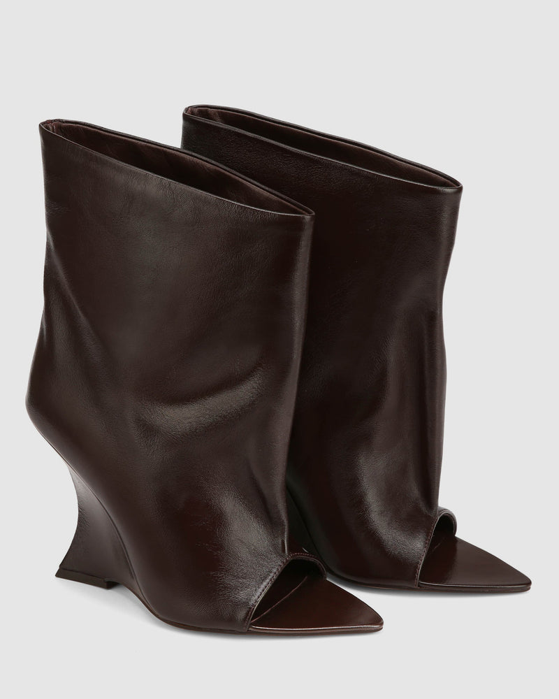 Reptile Brown Leather