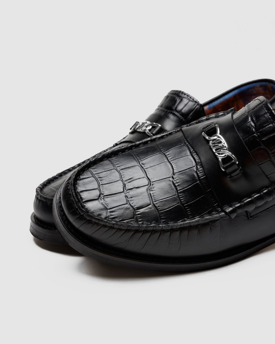 Roma Black Croc