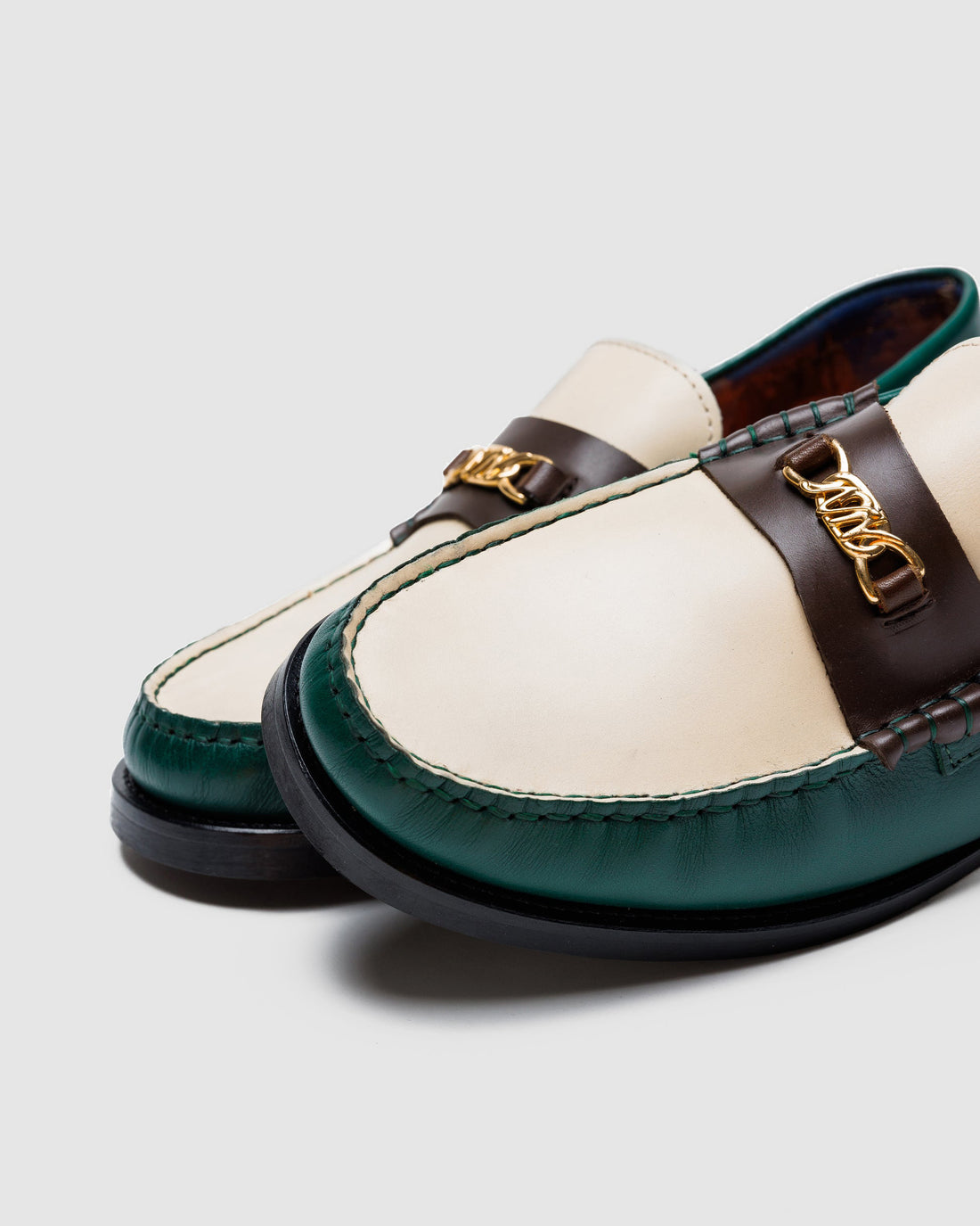 Roma Vintage Green Leather