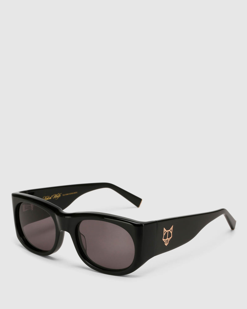 Rome Black/Black Sunglasses