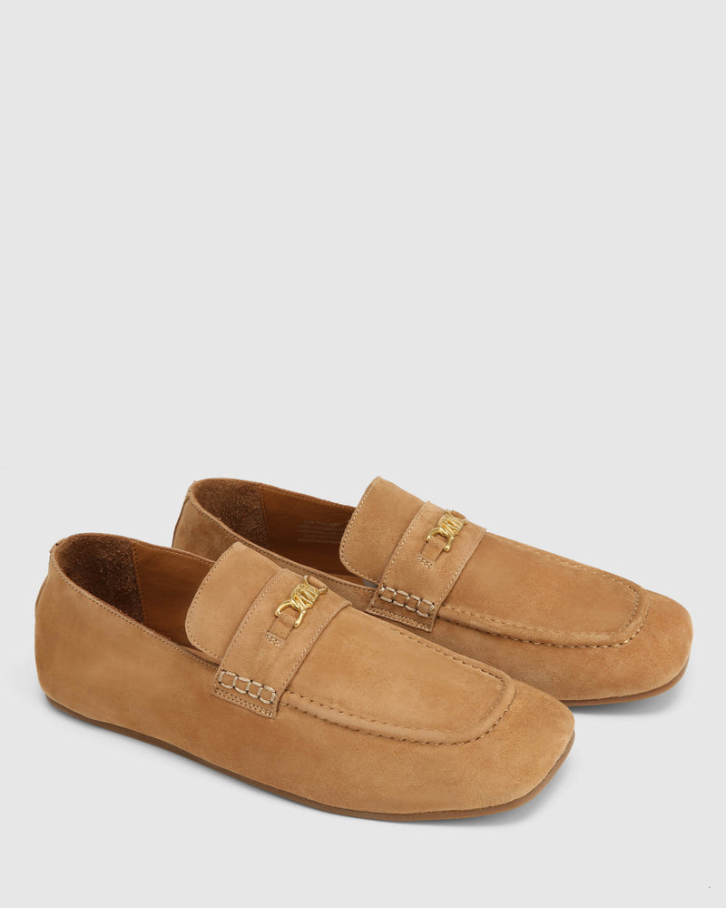 Rover Loafer Beige Suede