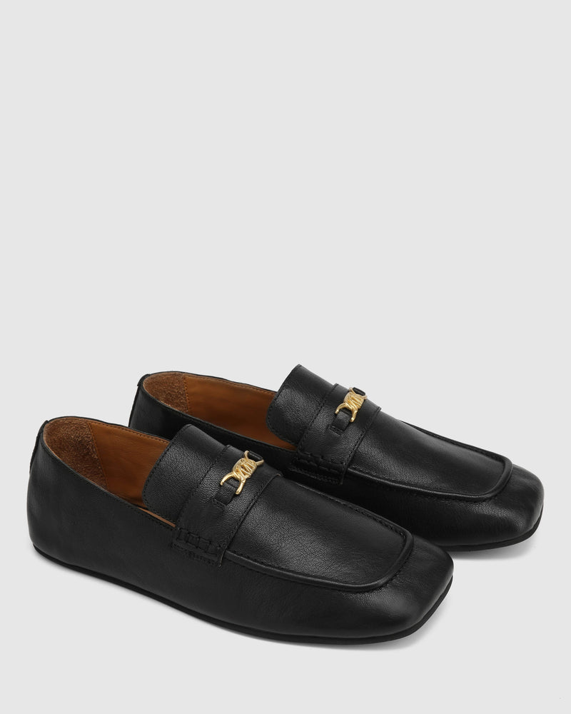 Rover Loafer Black Leather