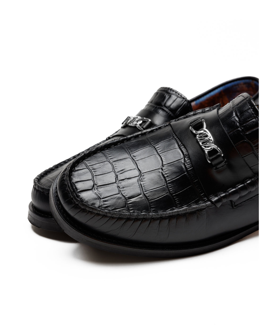 Roma Black Croc