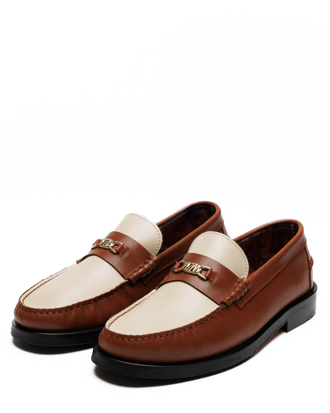 Roma Chestnut/Cream Leather