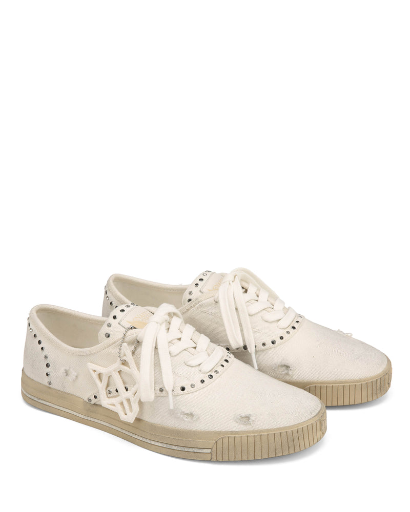 The Sailing Sneaker White Canvas