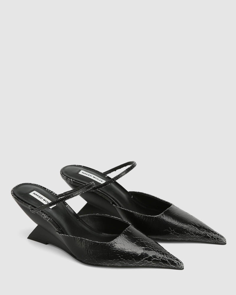 Salem Black Leather