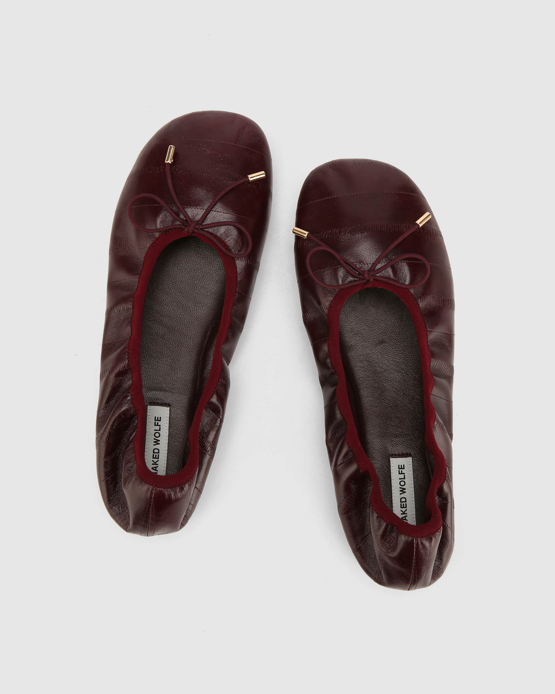 Scrunch Burgundy Eel