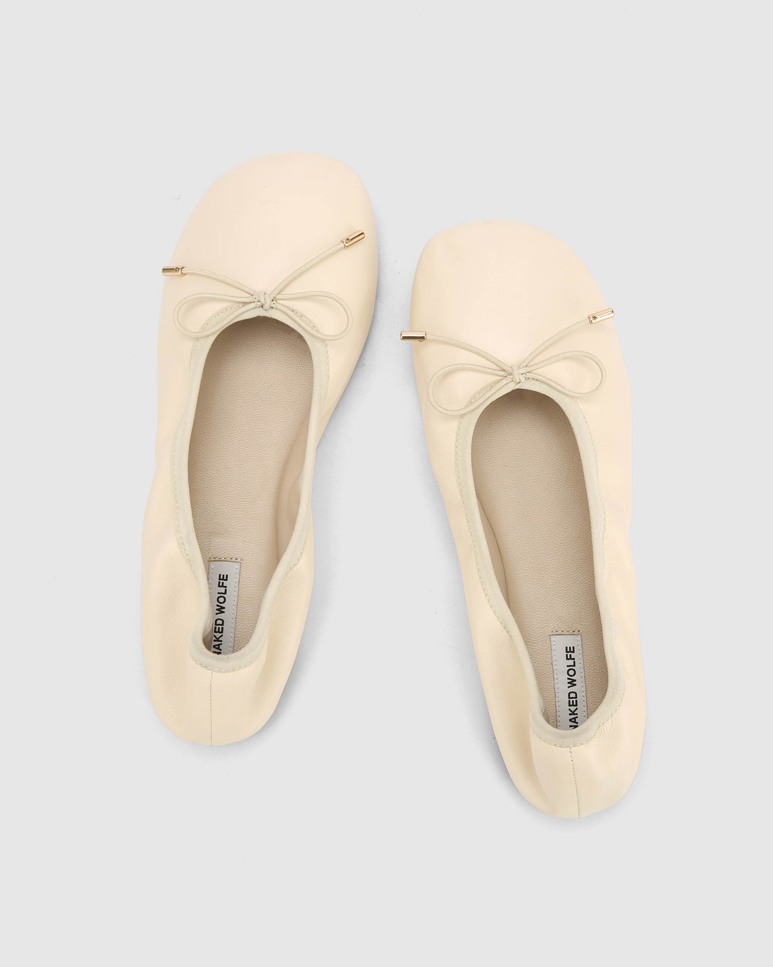 Scrunch Cream Leather