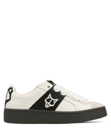 Scuba Cow Leather & Suede White