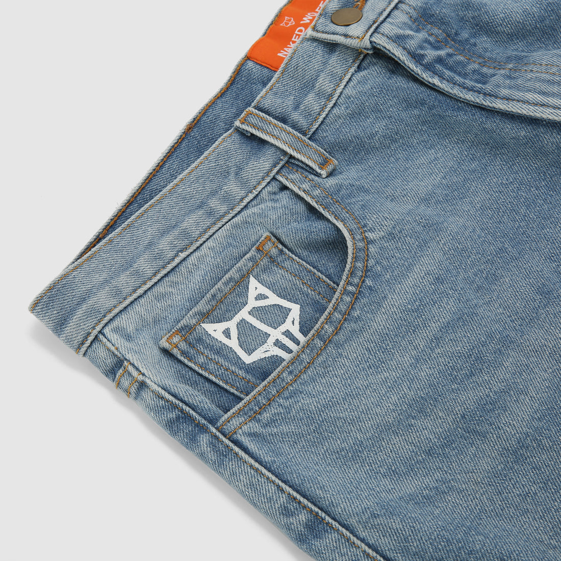 Signature Baggy Denim Light Blue