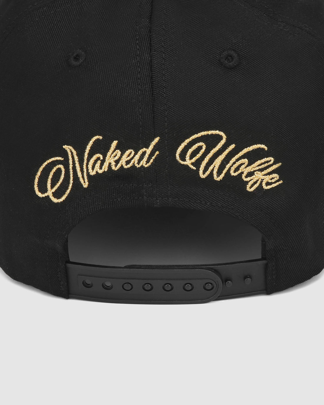 Signature Unconstructed Cap Black/Gold