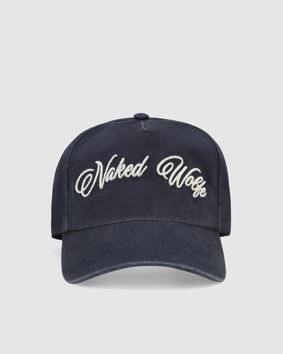 Signature Unconstructed Cap Washed Navy