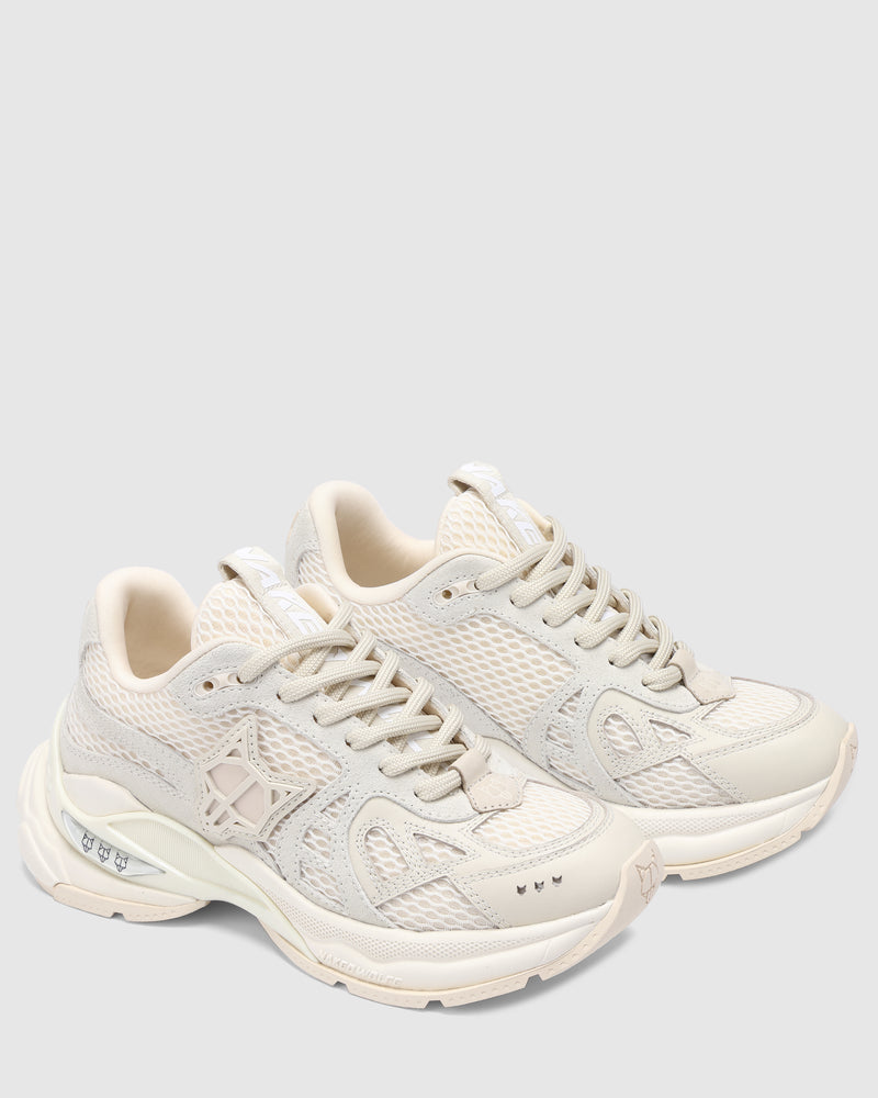 Smash Off-White Suede