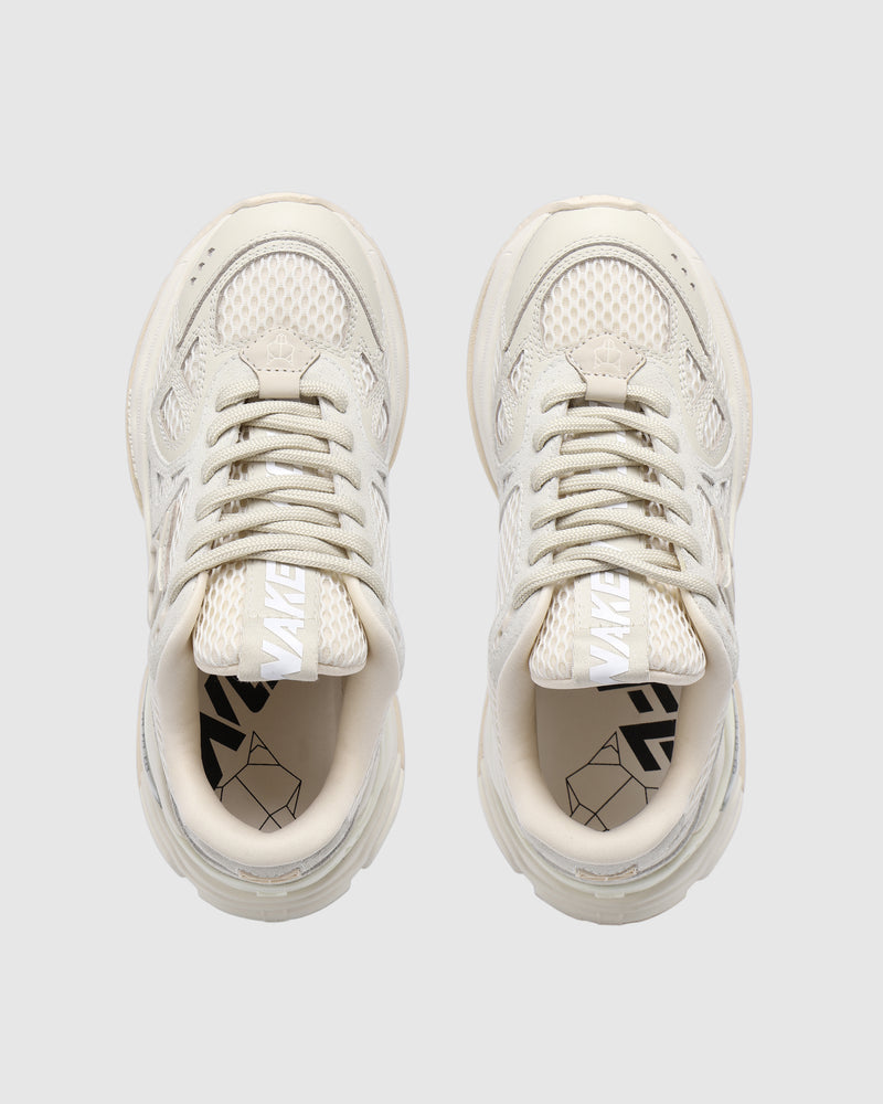 Smash Off-White Suede